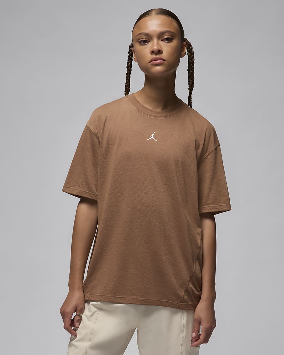 Haut a manches courtes Diamond Jordan Sport pour femme